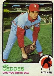1973 Topps Baseball Cards      561     Jim Geddes RC